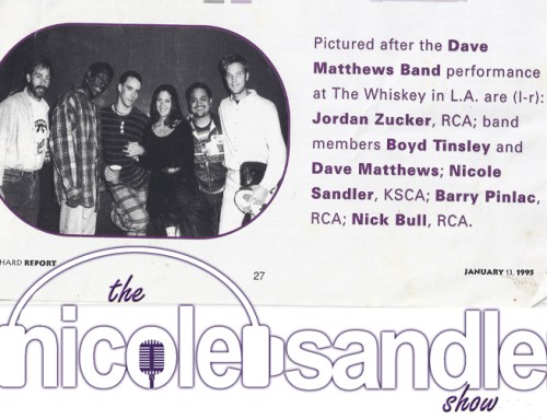 11-24-23 Nicole Sandler Show – Day After Thankgiving with Dave Matthews – Los Angeles 1994  &  1999)