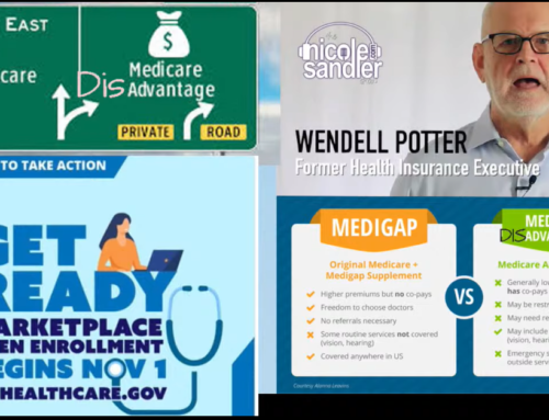 Medicare, the ACA & Open Enrollment with Wendell Potter on the Nicole Sandler Show – 10-22-24