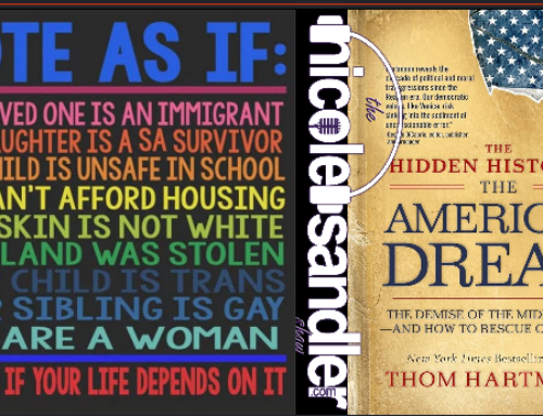 Thom Hartmann & The American Dream (or Nightmare) on the Nicole Sandler Show 10-23-24